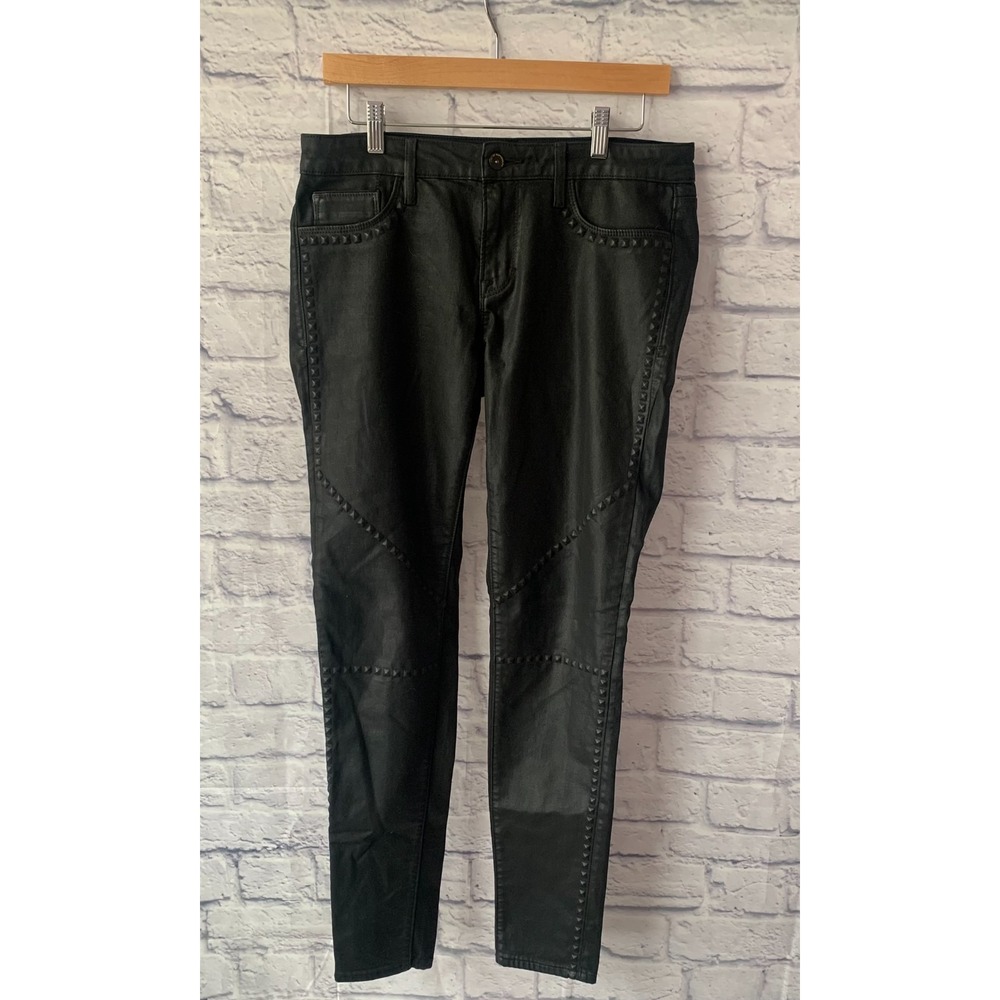 Cult Of Individuality Zen Mid Rise Skinny Sz 30 S Pyramid Studs 74N-148-500PP - Picture 1 of 14
